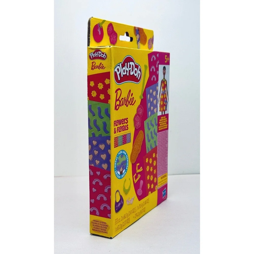 Play Doh Barbie Flowers and‎ Florals Play Set New Sealed
